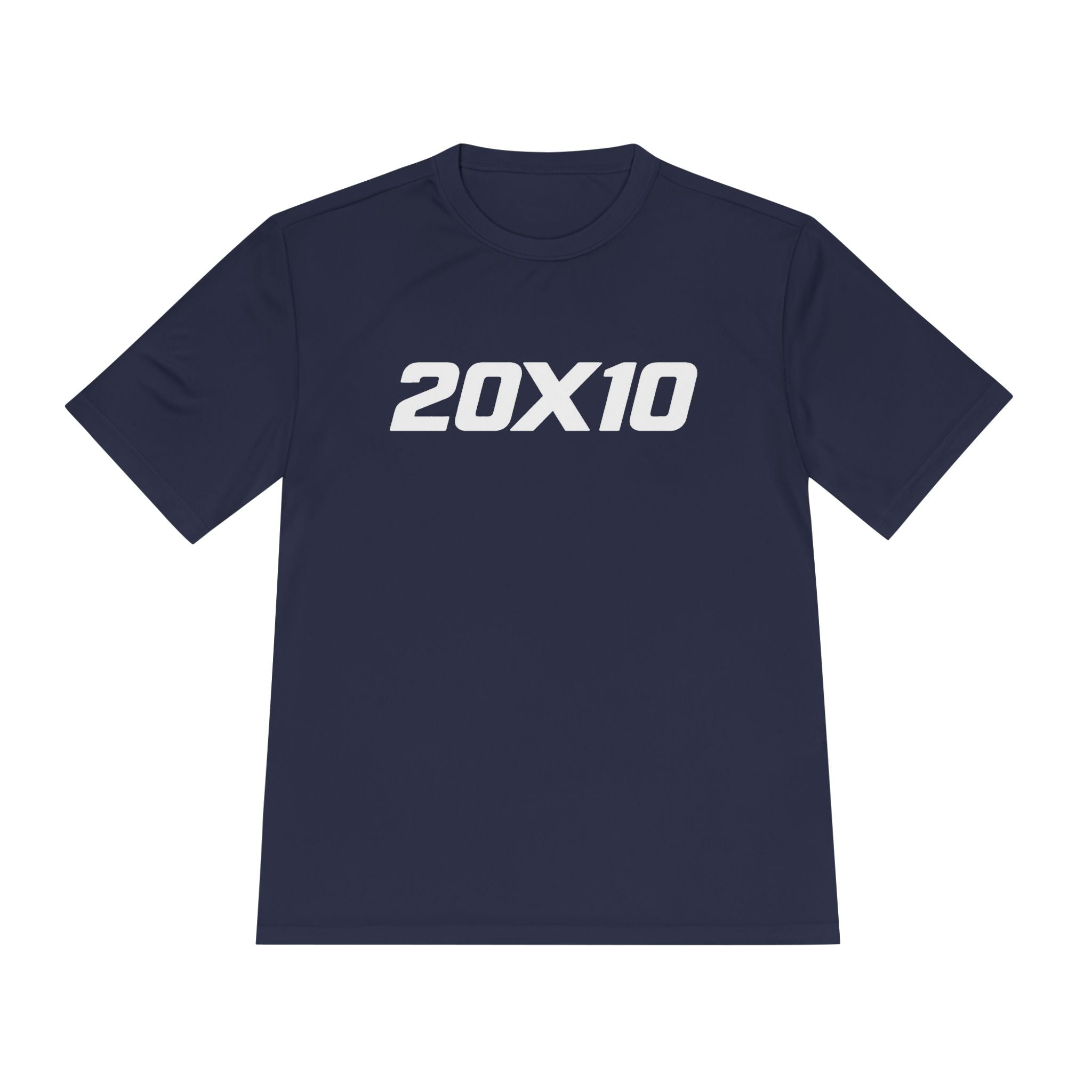 20X10 Performance Tee — Bold Athletic Graphic Moisture-Wicking Shirt