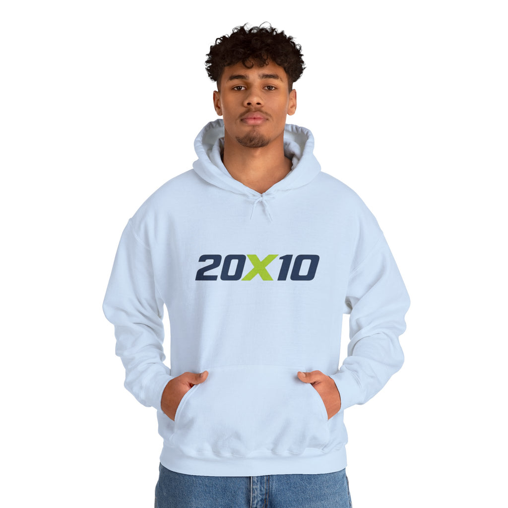 20X10 Hoodie — Logo Pullover Sweatshirt