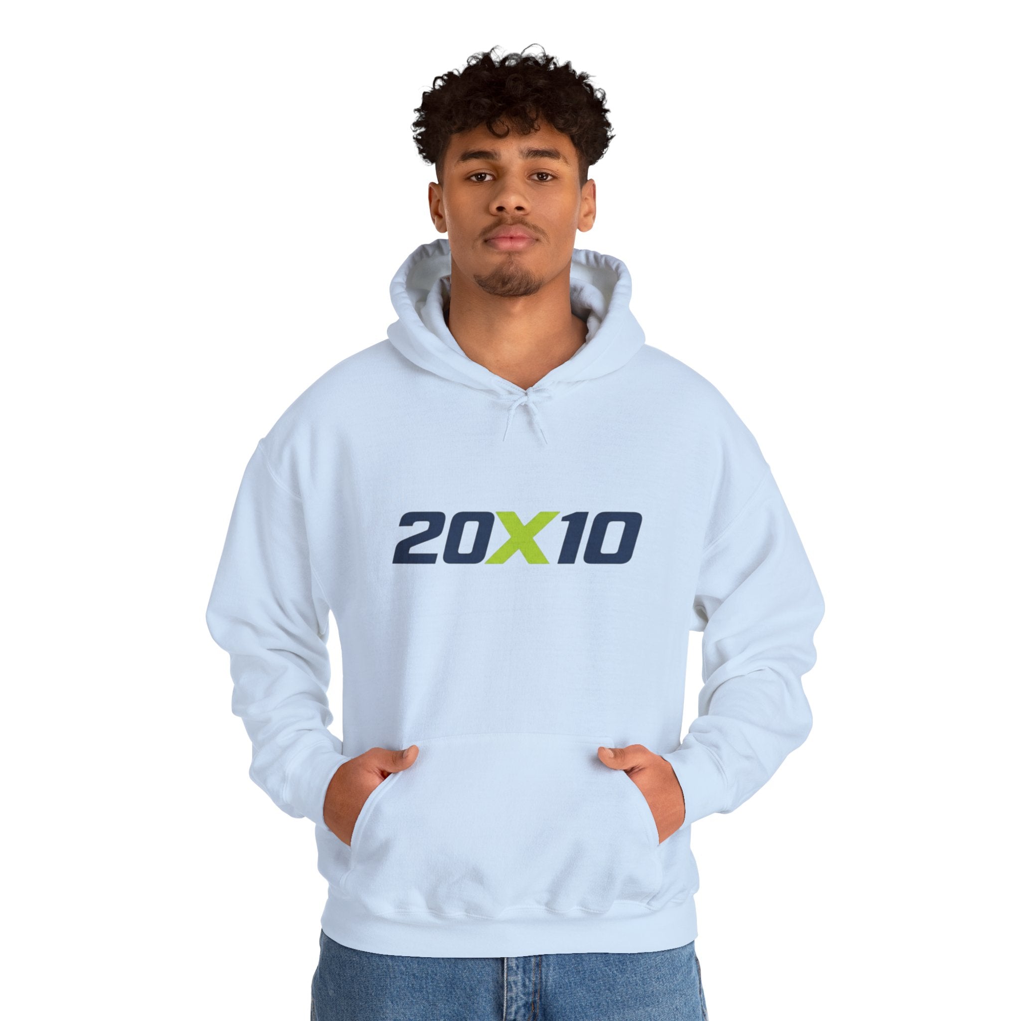 20X10 Hoodie — Logo Pullover Sweatshirt