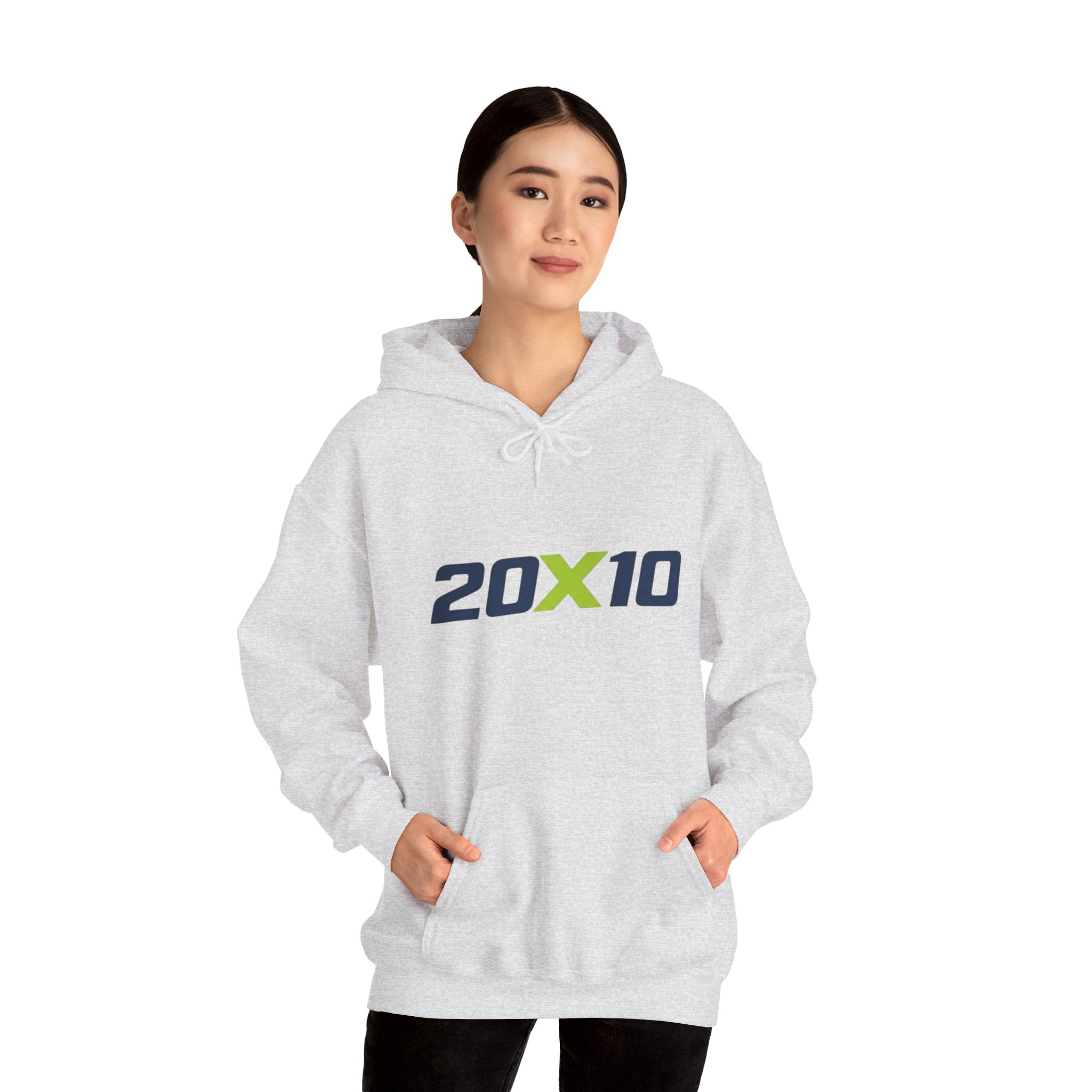 20X10 Hoodie — Logo Pullover Sweatshirt