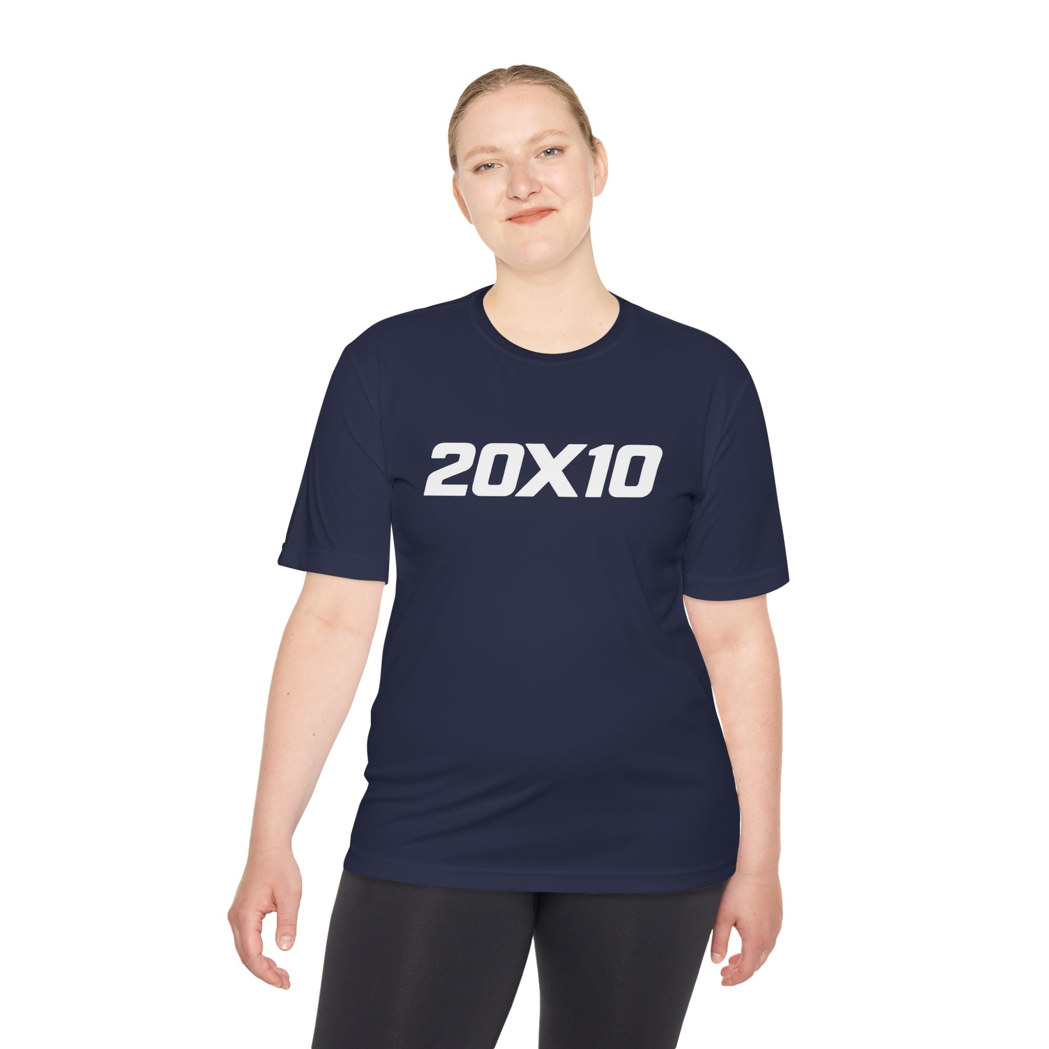 20X10 Performance Tee — Bold Athletic Graphic Moisture-Wicking Shirt
