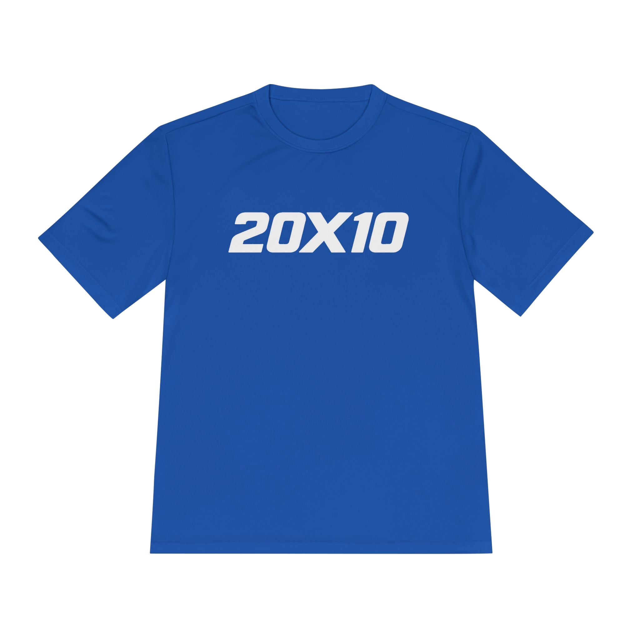 20X10 Performance Tee — Bold Athletic Graphic Moisture-Wicking Shirt