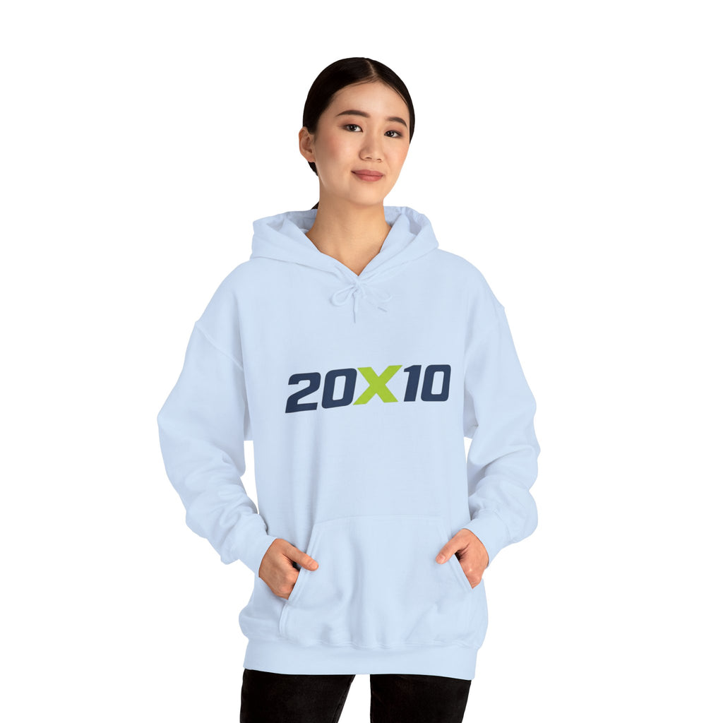 20X10 Hoodie — Logo Pullover Sweatshirt
