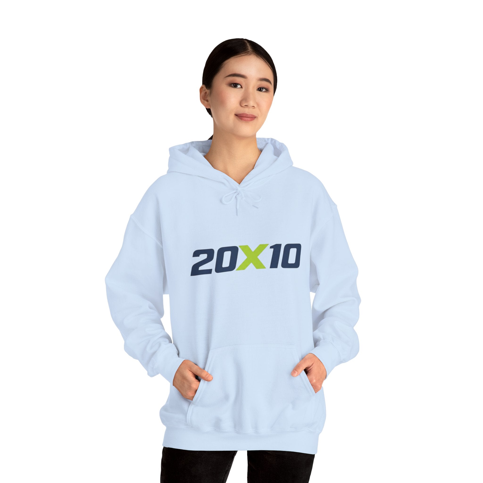 20X10 Hoodie — Logo Pullover Sweatshirt