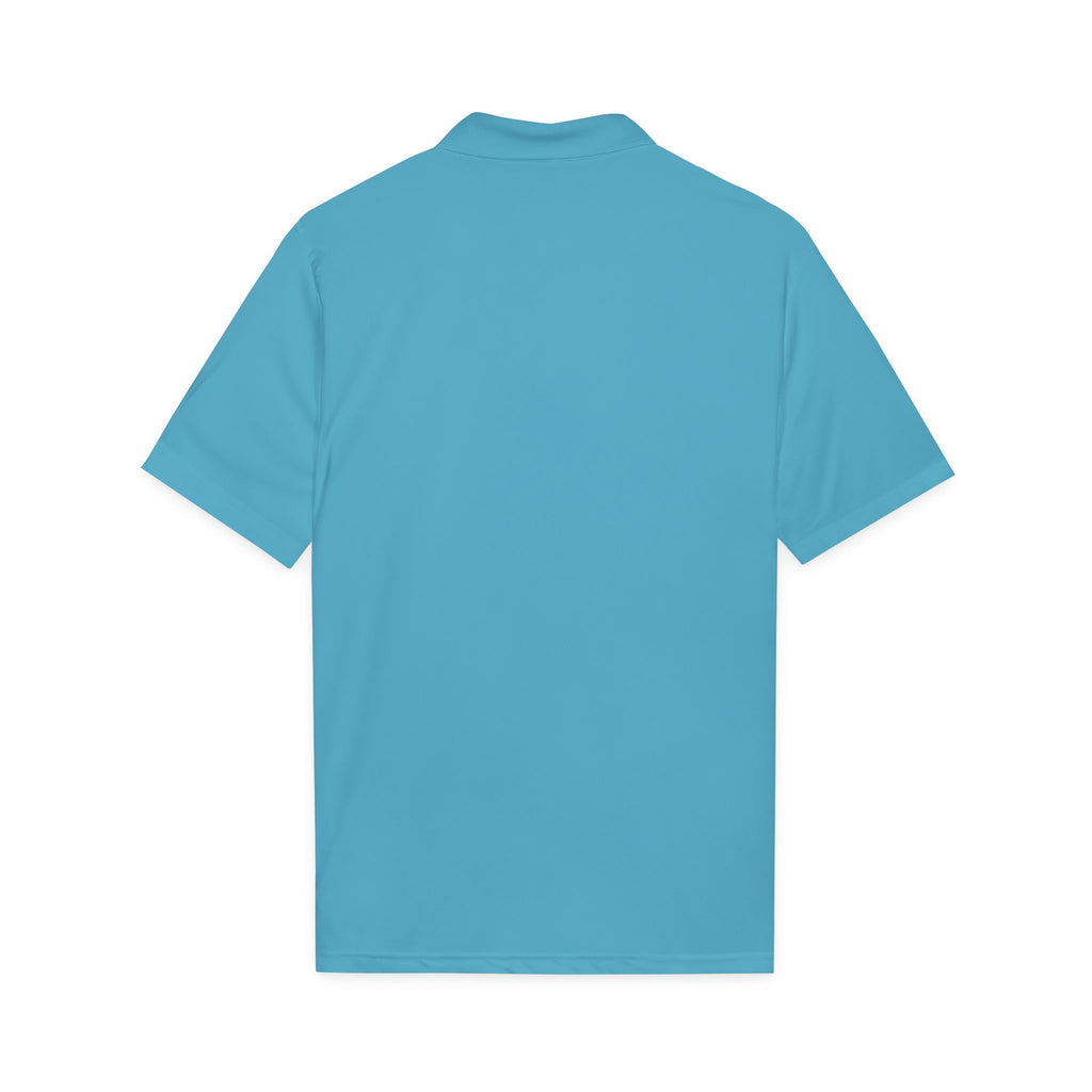20X10 Polo Shirt — Retro Stacked Logo Embroidered Performance Polo