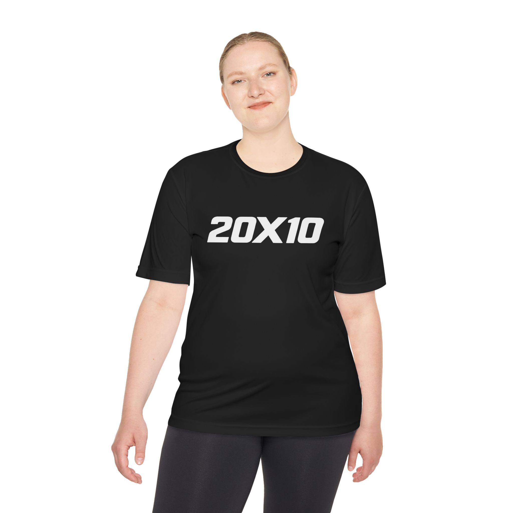 20X10 Performance Tee — Bold Athletic Graphic Moisture-Wicking Shirt