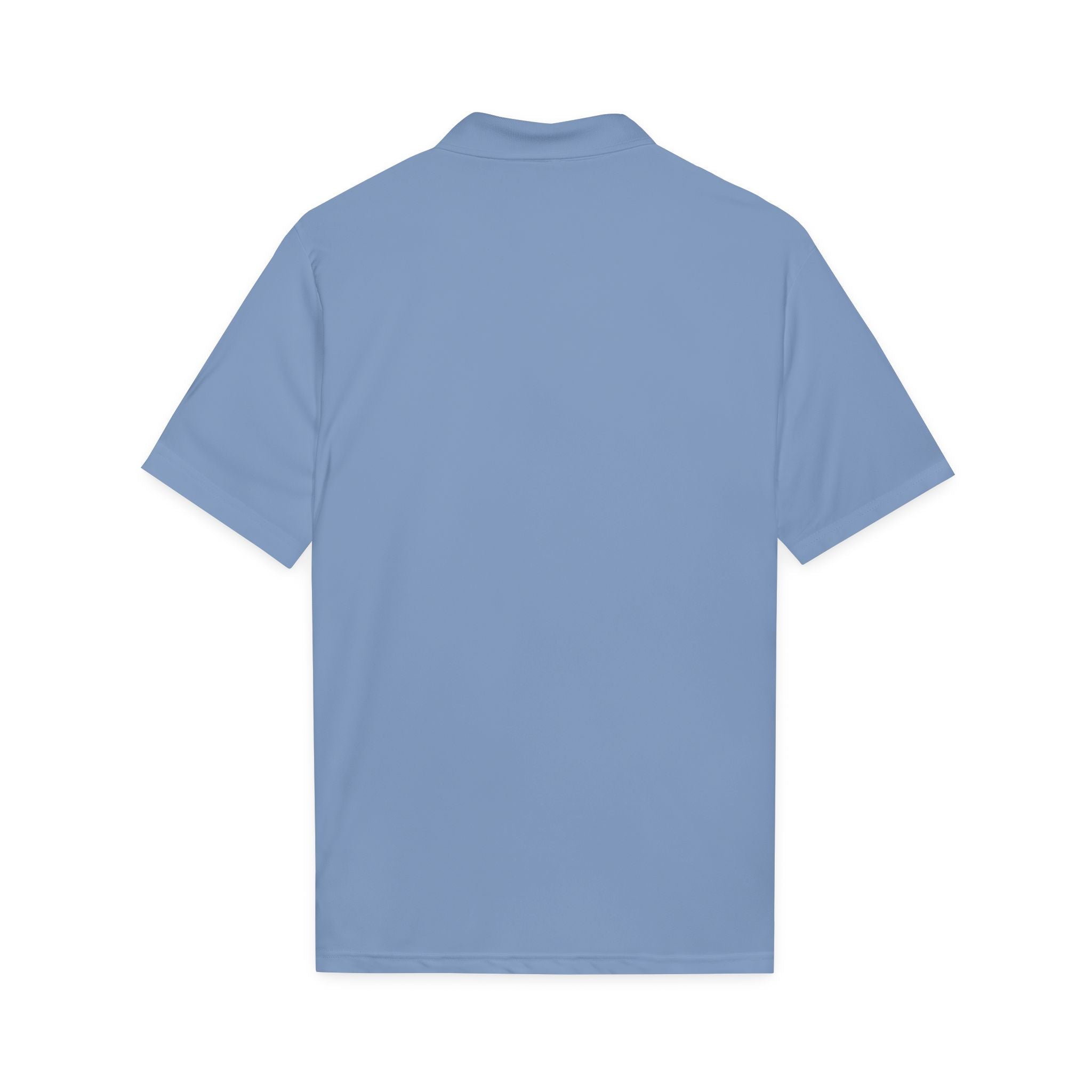 20X10 Polo Shirt — Retro Stacked Logo Embroidered Performance Polo