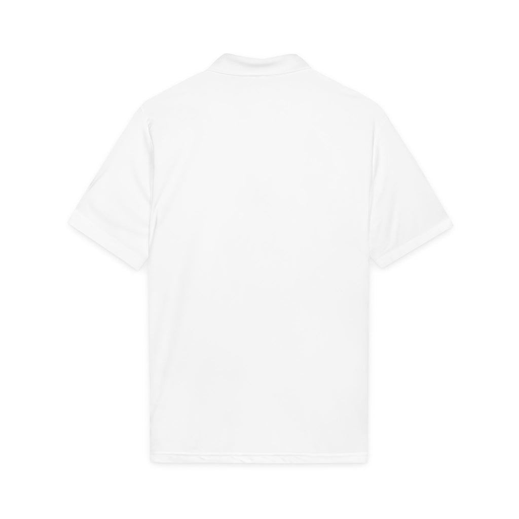 20X10 Polo Shirt — Retro Stacked Logo Embroidered Performance Polo