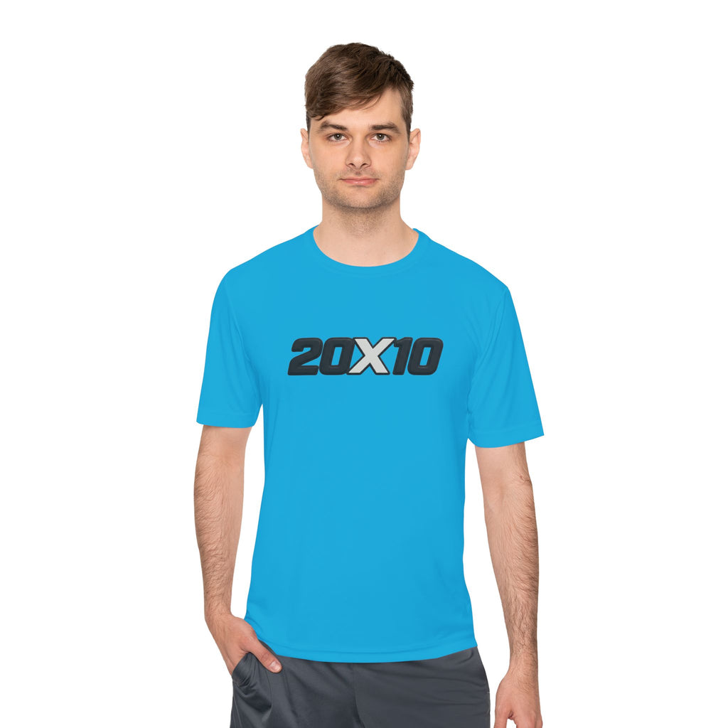 20X10 Performance Tee — Athletic Moisture‑Wicking Shirt